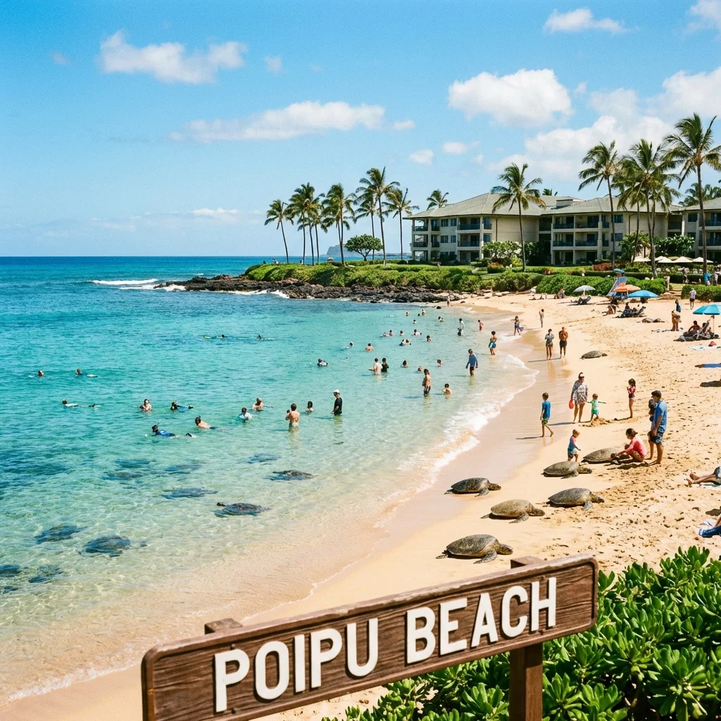 Poipu Beach Jeep rental Kauai discount car hire